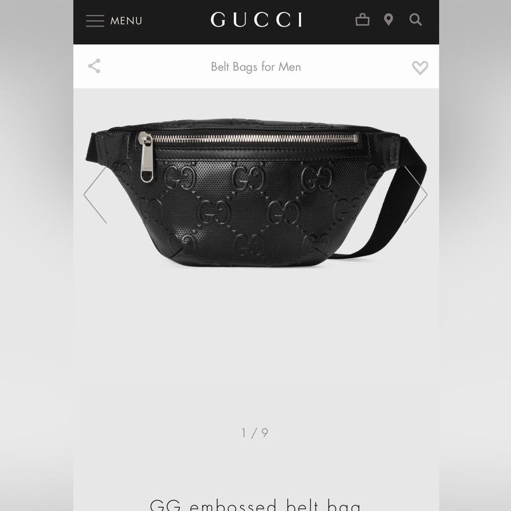 Gucci belt bag